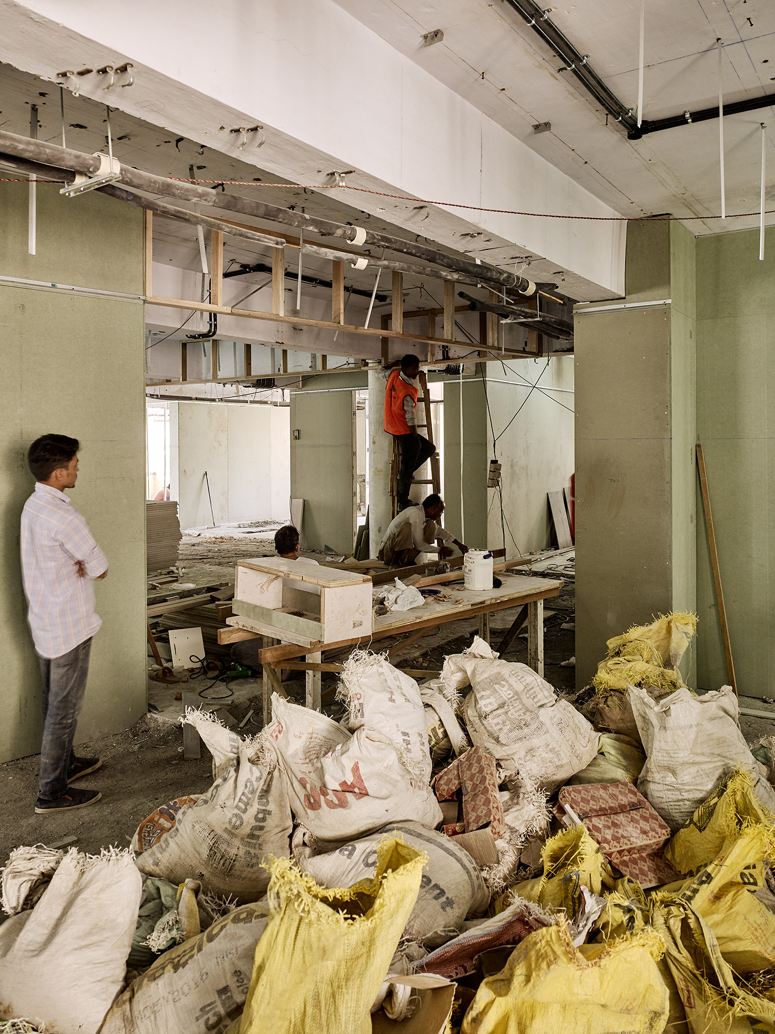 Construction Site Swiss Consulate Mumbai